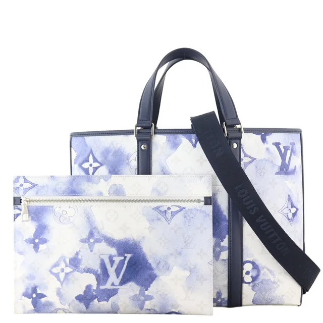 Louis Vuitton Weekend Tote PM Monogram Watercolour in Coated canvas from Luxe.It.Fwd