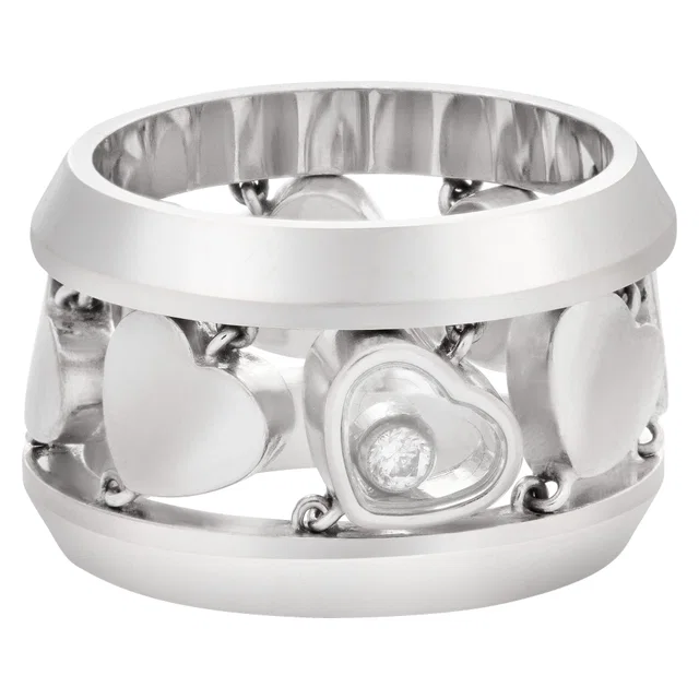 Chopard Heart Diamond ring in White Gold from Gray And Sons