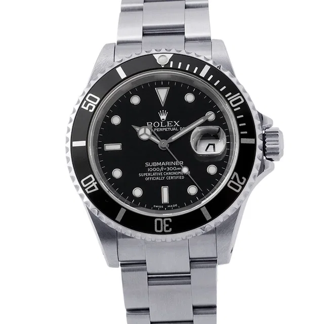 Rolex Submariner Date W40mm Stainless Steel Black Dial16610 in Black from GALLERY RARE