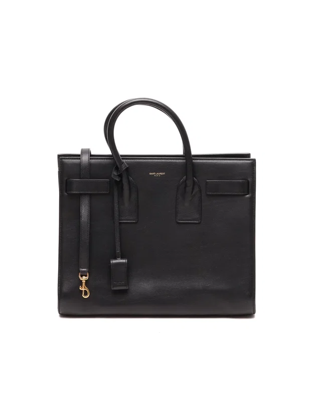 Saint Laurent Small Sac De Jour Tote Bag in Leather from A Retro Tale