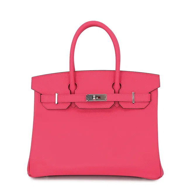 Hermès Birkin Rose mexico Epsom Size 30 in Pink Epsom leather from GALLERY RARE