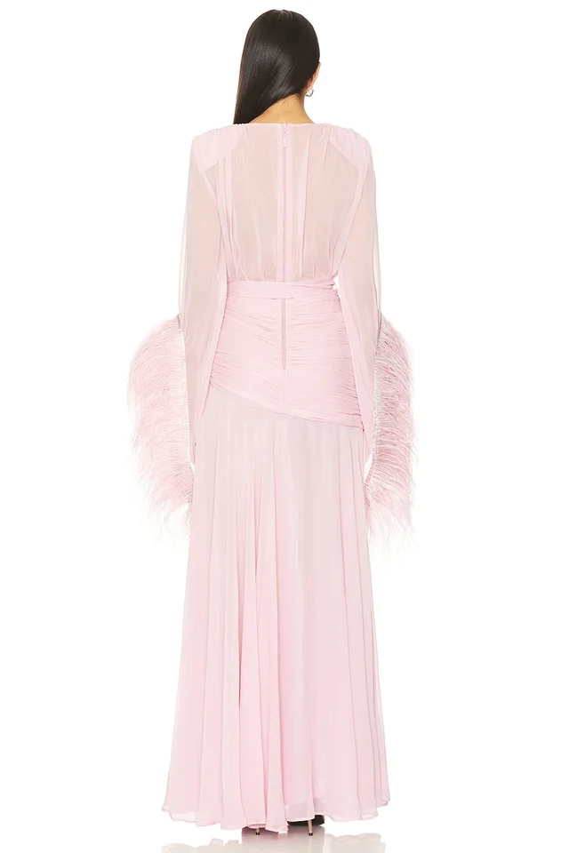 Bronx Banco Geisha Maxi Dress in Pink, photo 4 of 4 from REVOLVE (Canada)