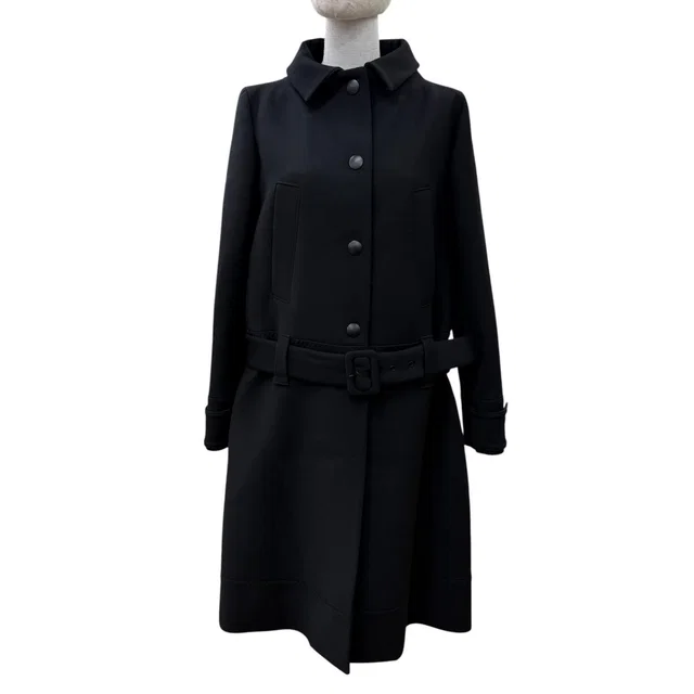 Prada 100% Virgin Wool in Black Wool from The Reluxe