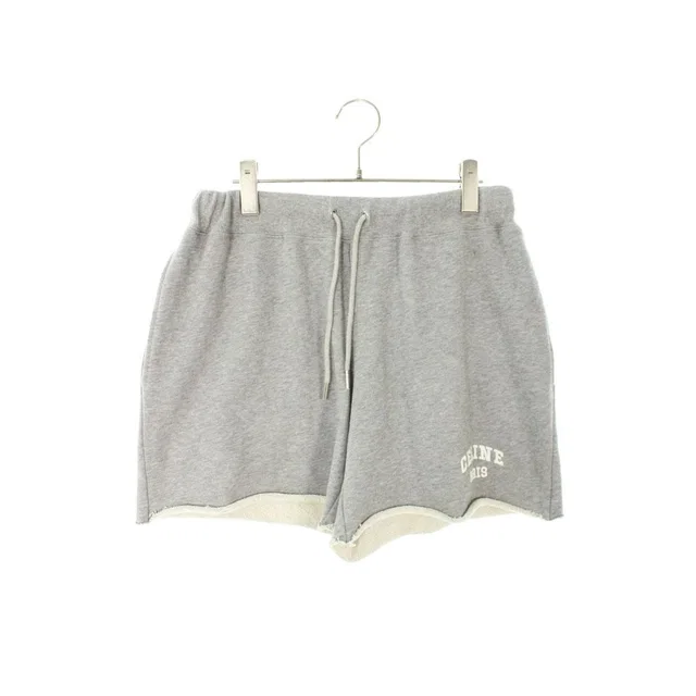 Celine Logo Embroidered Sweatshirt Cut Off Shorts from The Reluxe