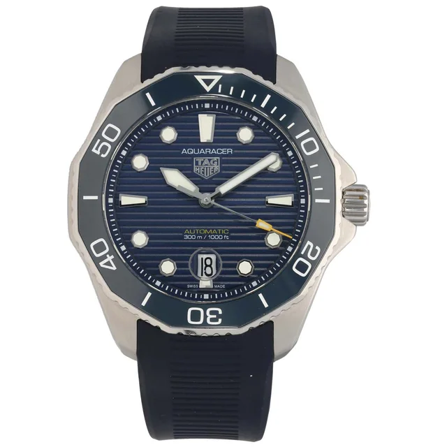 TAG Heuer Aquaracer WBP201B 43mm Stainless Steel Watch from H&T