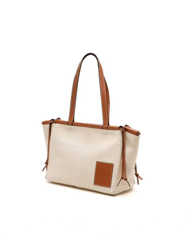 Loewe Cushion Tote Bag in Canvas from A Retro Tale