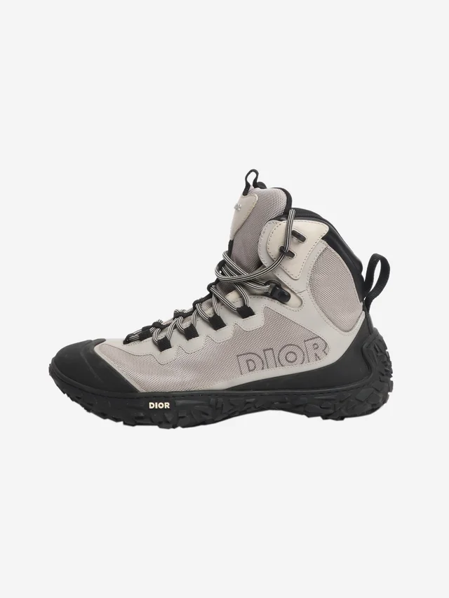 Dior Grey hiking boots - size EU 42 (UK 9) in Grey from Sign of the Times