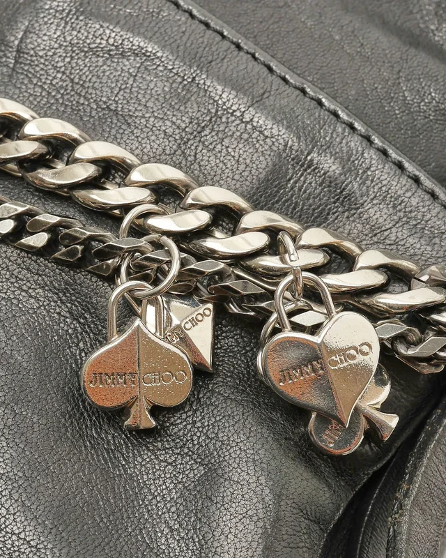 Jimmy Choo Leather Chain Bag in Leather from A Retro Tale, photo 6 of 8
