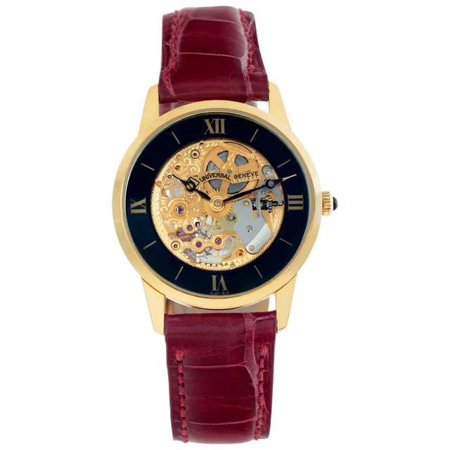 Universal Genève Vintage 30mm in Yellow Gold from Gray And Sons