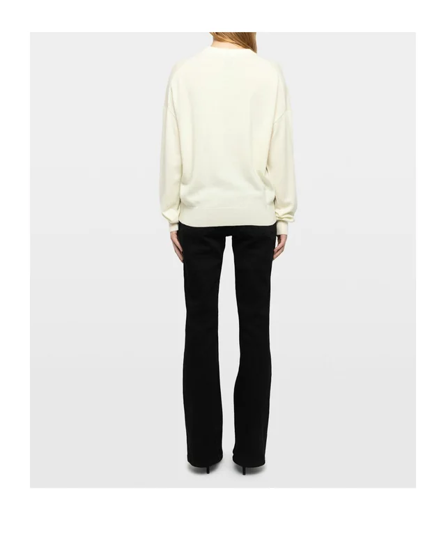 Zadig & Voltaire Gaby Heart Intarsia Crewneck Jumper, photo 3 of 4 from SENSER