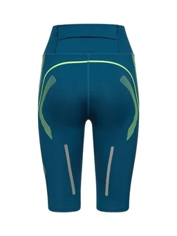 adidas By Stella McCartney High-waisted sports shorts in 79% Polyester, 21% Elastane, photo 5 of 5 from LUISAVIAROMA