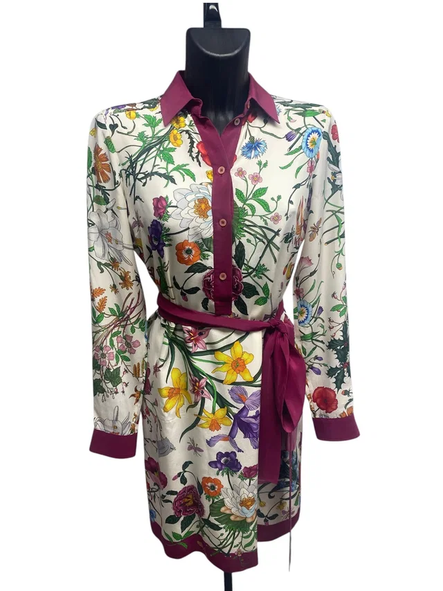 Gucci Flora dress in Silk from Luxury Promise