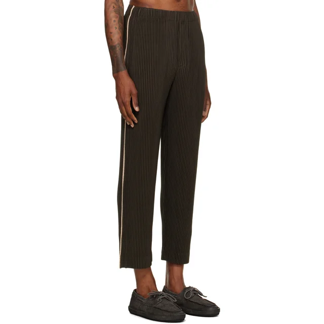 Homme Plissé Issey Miyake Pleated Straight-Leg Pants, photo 4 of 5 from SENSER