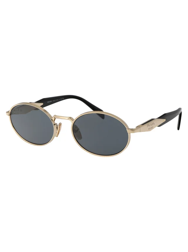 Prada 0pr Pale Gold Metal Sunglasses in Gold from HEWI, photo 2 of 2