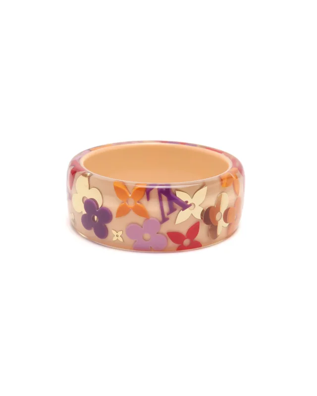 Louis Vuitton Sparks Bangle in Denim from A Retro Tale, photo 2 of 4