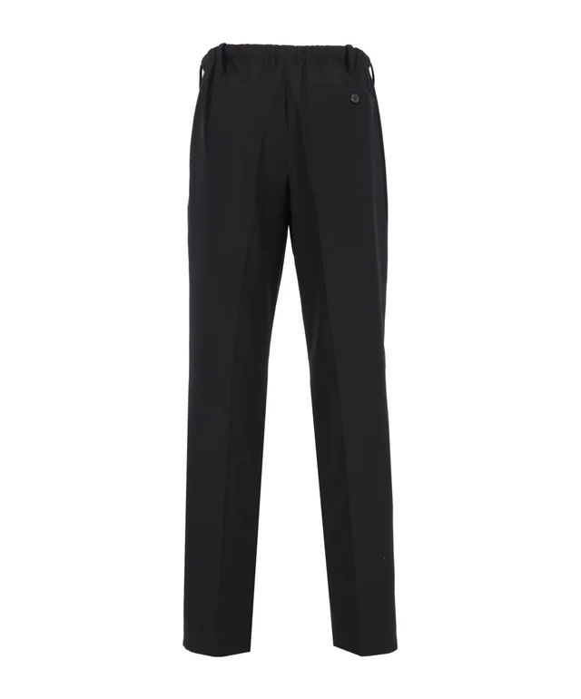 Dries Van Noten Drawstring Straight-Leg Pants, photo 3 of 4 from SENSER