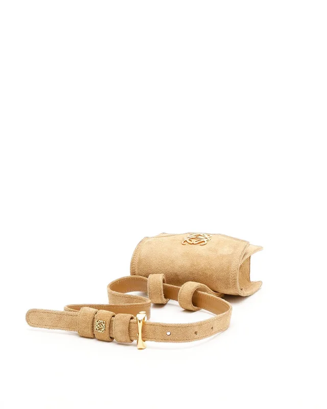 Loewe Anagram Waist Bag in Suede from A Retro Tale, photo 4 of 9