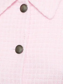 Alessandra Rich Short jacket with central buttoning in 87% Polyamide, 13% Polyester, photo 4 of 5 from LUISAVIAROMA