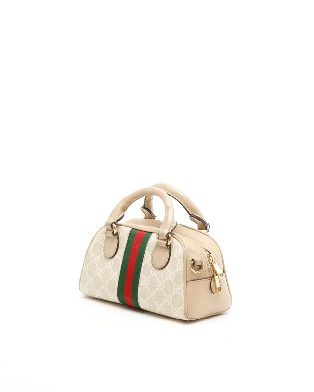 Gucci Ophidia Mini Boston Bag in Canvas from A Retro Tale, photo 3 of 10