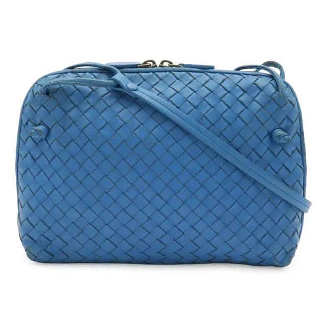 Bottega Veneta Intrecciato Leather Shoulder Bag in Woven leather from LuxUness