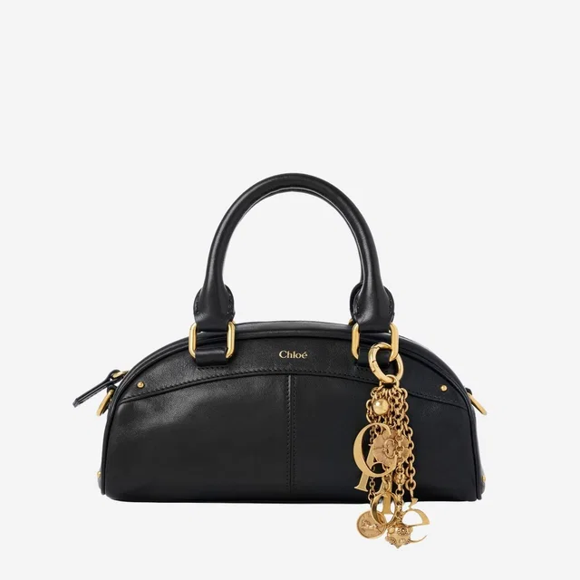 Chloé Soft Calfskin Leather Shoulder Bag — Black in Black Calfskin from HEWI