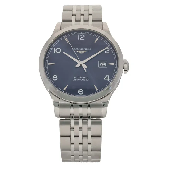 Longines Record L2.821.4 40mm Stainless Steel Watch from H&T
