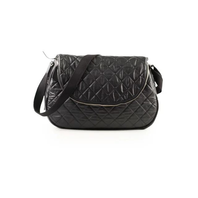 Chanel Coco Cocoon Nylon Expandable Bag Black in Black Nylon from The Purse Affair