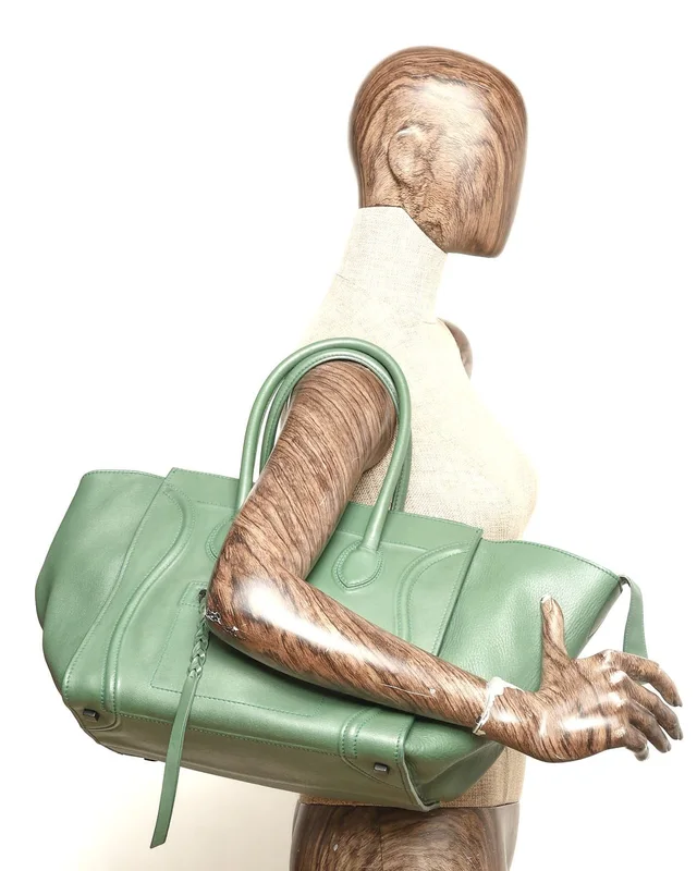 Celine Luggage Phantom Bag in Suede from A Retro Tale, photo 8 of 8