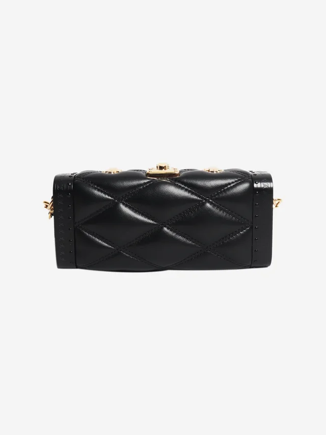 Louis Vuitton Black Vanity Case PM bag in Black Leather from Sign of the Times
