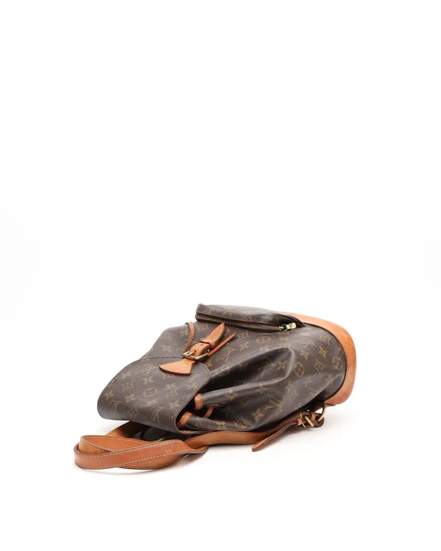 Louis Vuitton Monogram Montsouris MM Backpack in Coated canvas from A Retro Tale, photo 5 of 14
