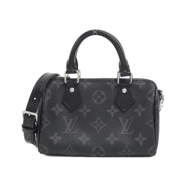 Louis Vuitton Monogram Eclipse Nano Speedy Bag in Coated canvas from The Reluxe