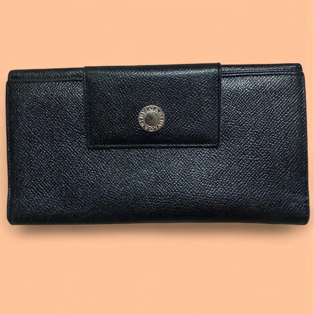 Bvlgari Women's Wallets - Black in black from Depop, photo 1 of 1