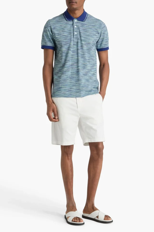 Missoni Space-Dyed Intarsia Cotton Polo Shirt, photo 2 of 4 from THE OUTNET