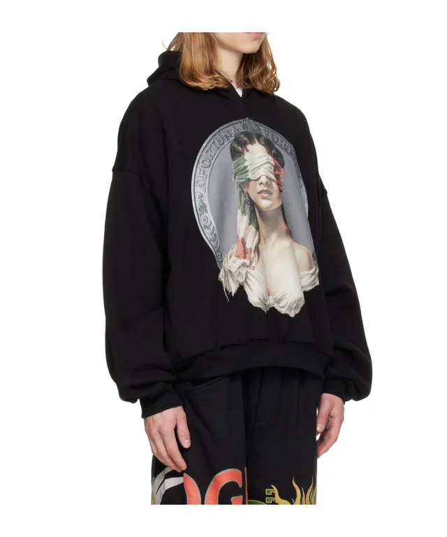 pdfchannel PDF Mi Fortuna Oversized Graphic Hoodie, photo 4 of 6 from SENSER