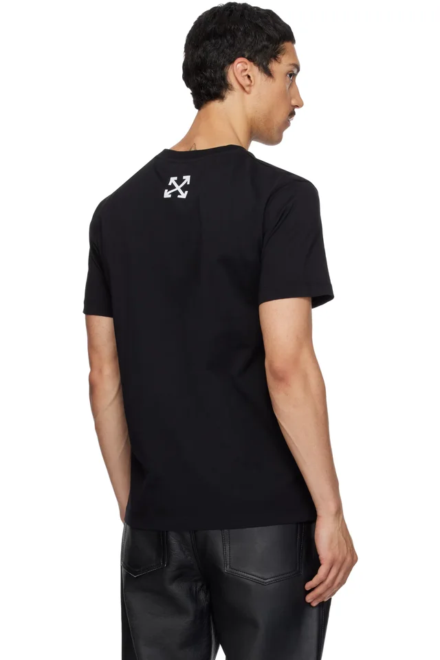 Off-White Black Eagle Rock Slim T-shirt, photo 3 of 4 from SSENSE