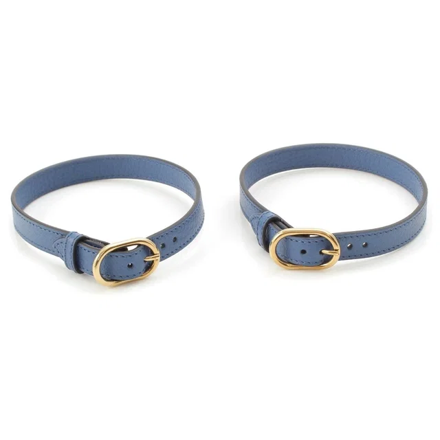 Gucci Leather Diana Handle Band Retainer Blue Shoulder Bag in Blue Leather from The Reluxe
