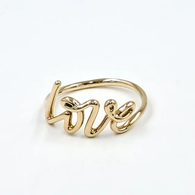 Tiffany Graffiti Love Ring from GUGUS