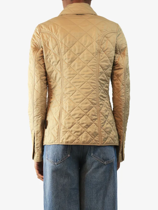 Burberry Beige quilted jacket - size XS in Beige from Sign of the Times, photo 2 of 4
