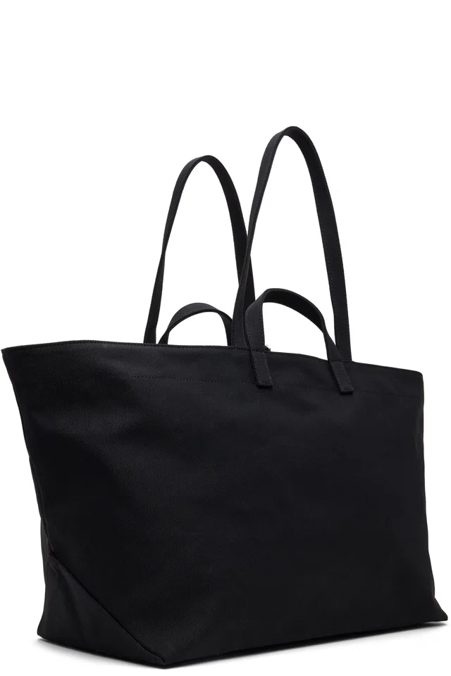 A.P.C. Black 'Le Drummer' Toile Tote, photo 3 of 4 from SSENSE