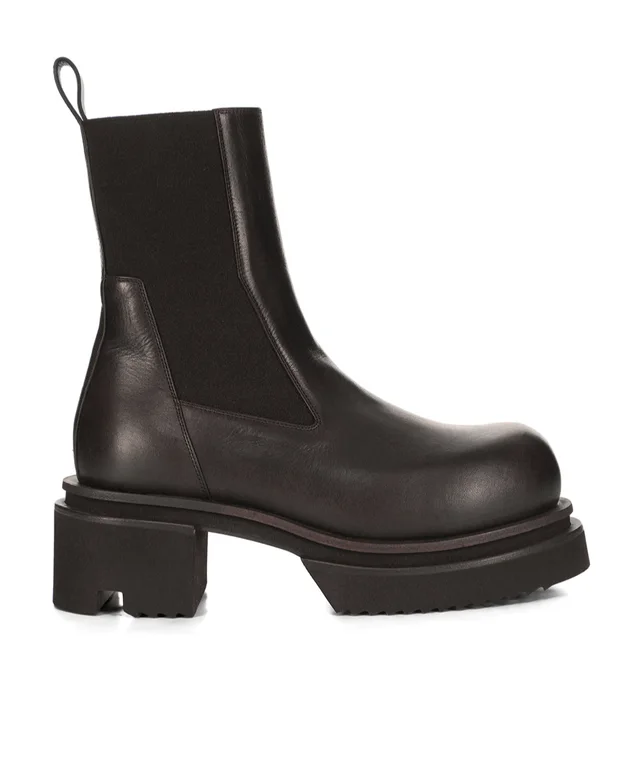 Rick Owens Beatle Bogun chunky-sole Chelsea boots from SENSER, photo 1 of 1