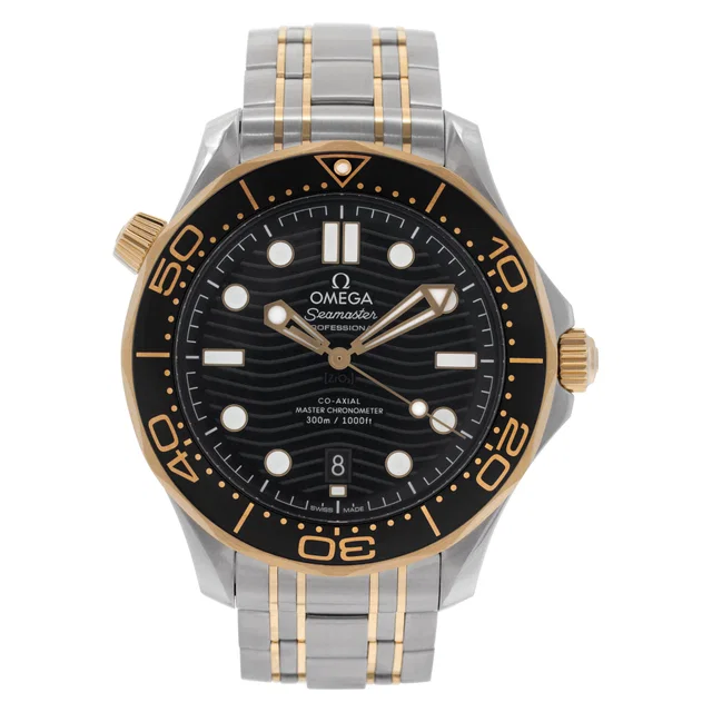 Unused Omega Seamaster 42mm 210.20.42.20.01.002 in Stainless Steel, Yellow Gold from Gray And Sons
