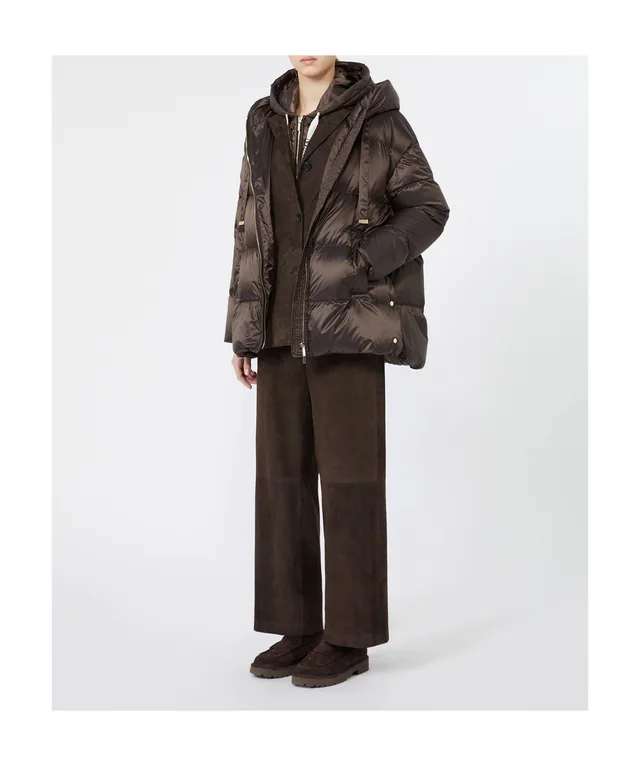 Max Mara The Cube Mtcnerine Hooded Quilted Down Jacket, photo 4 of 5 from SENSER
