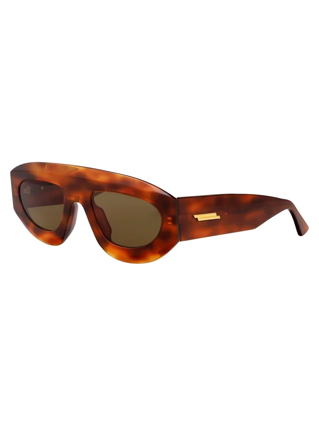 Bottega Veneta Bv1358s Havana Brown Acetate Sunglasses in Brown from HEWI, photo 2 of 2