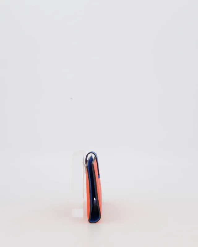Hermès Bearn Verso Wallet in Blue Leather from Sellier, photo 7 of 12