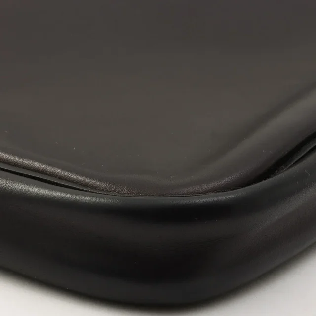 Hermès 2012 Leather 2-Way Bag, Black in Black Leather from VINTAGE QOO TOKYO, photo 7 of 10