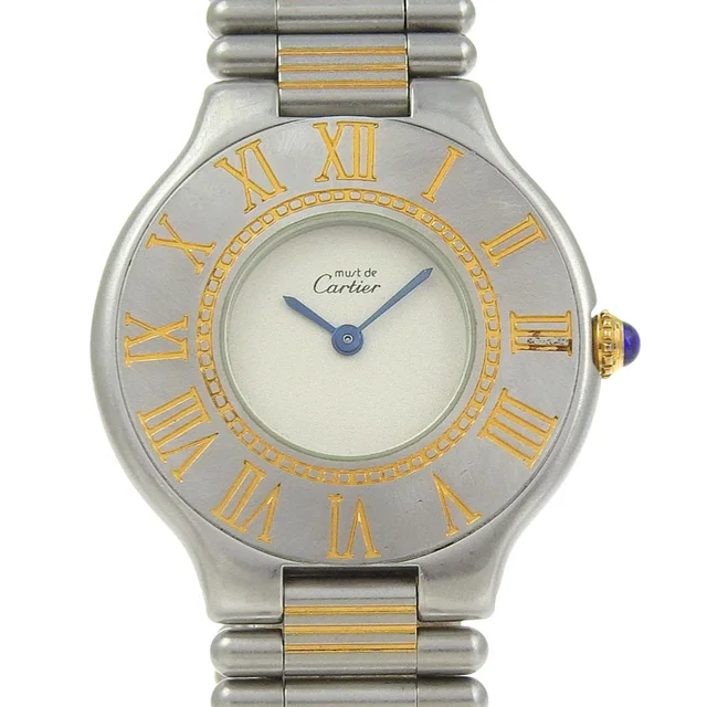 Cartier Must 21 Stainless Steel Quartz from LuxUness