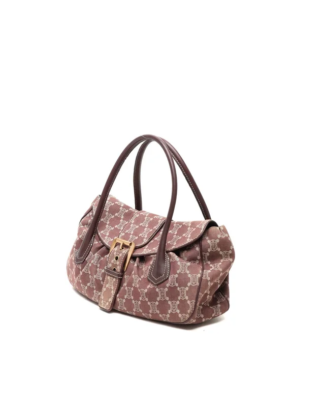 Celine Denim Macadam Shoulder Bag in Denim from A Retro Tale, photo 2 of 9