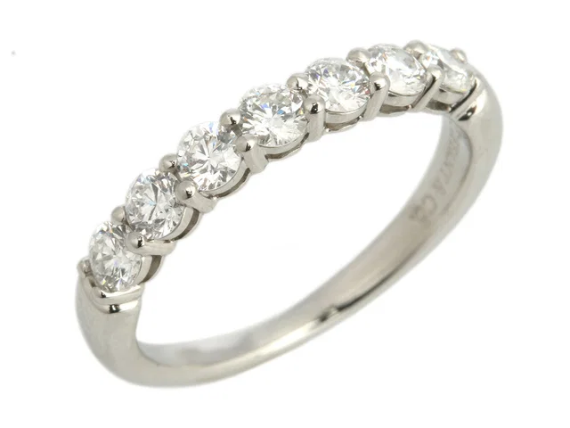Platinum 0.57-Carat Diamond Tiffany Forever Ring from Ann's Fabulous Finds