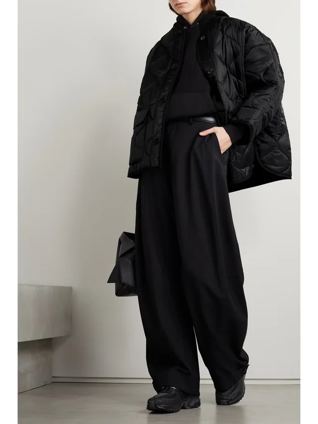 THE FRANKIE SHOP Quilted padded ripstop jacket in Black, photo 2 of 2 from NET-A-PORTER (Canada)