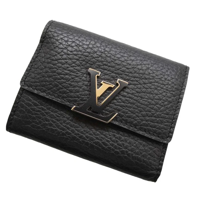 Louis Vuitton Portefeuille Capucine NoirM68587 Taurillon from GALLERY RARE